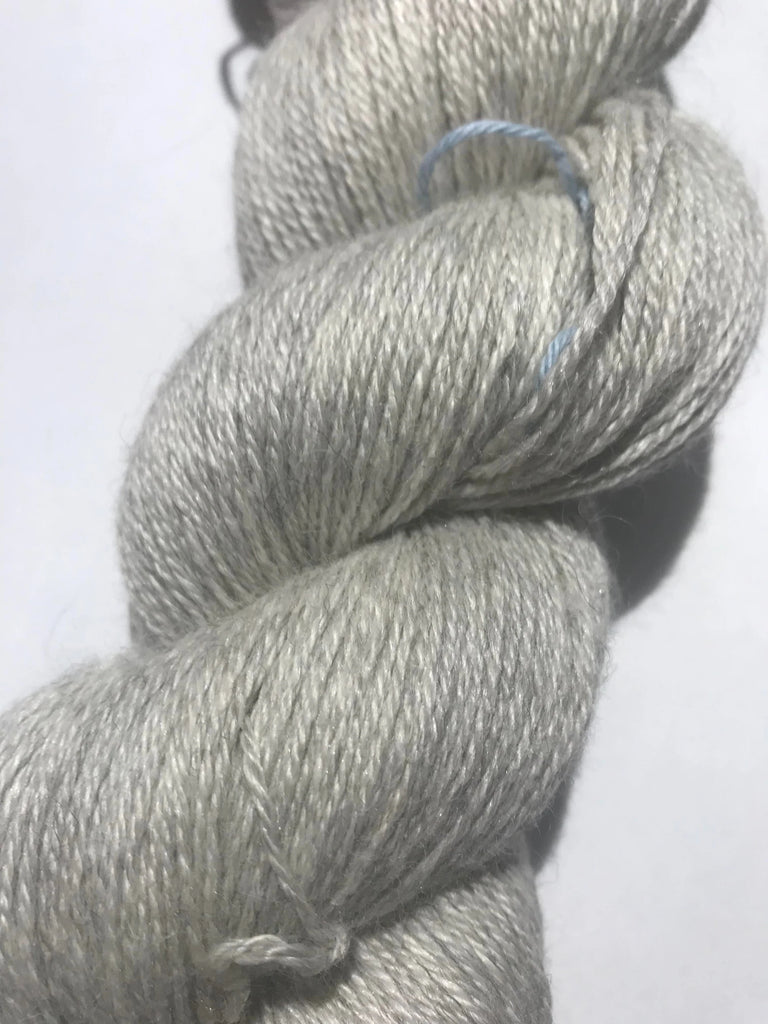 Alpaga gris / Soie / Cashmere 20g